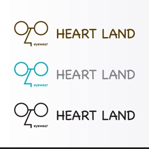 Works_Design (works_graphic)さんのメガネ小売店　「メガネのハートランド」　の　ロゴへの提案