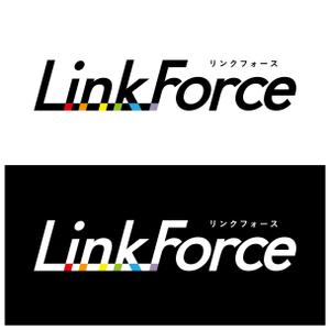ダーイシ (da-14)さんの広告代理店「リンクフォース」の会社ロゴ作成への提案