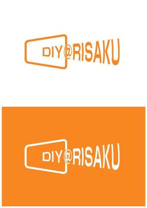 fd (fragoladesgin)さんのネットショップ「DIY@RISAKU」のロゴへの提案