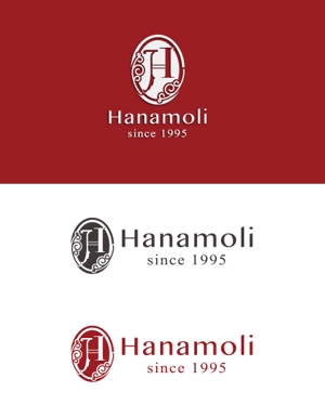 JYD (gworks)さんの女性向けアパレルブランド「Hanamoli」のロゴへの提案