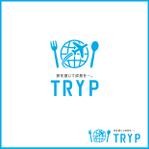 smileblueさんの「旅を通じて成長を－。」をコンセプトとした旅のソーシャルウェブサービス「TRYP」のロゴへの提案