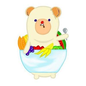 landrootsさんのカフェで出している氷菓「白熊」の姿をゆるキャラ化してくれる方を募集します！！への提案