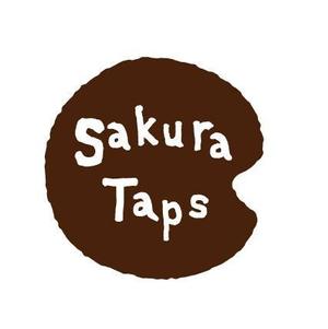 kiki (kiki_design)さんのクラフトビールとコーヒーのカフェ「Sakura Taps」のロゴへの提案