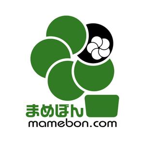 MacMagicianさんの豆盆栽ショップ『まめぼん（mamebon.com）』のロゴへの提案