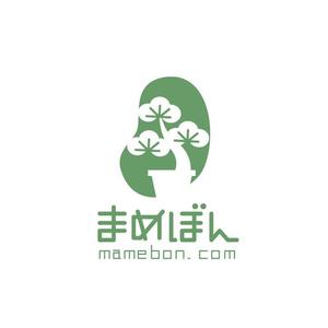 elevenさんの豆盆栽ショップ『まめぼん（mamebon.com）』のロゴへの提案