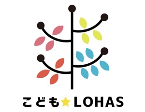 apila (apila)さんの育児中のママ向け自然育児情報サイト「こども☆LOHAS」のロゴへの提案