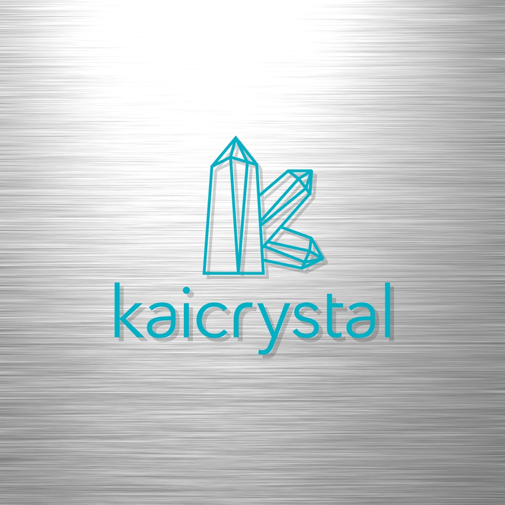 天然石ショップの｢kaicrystal｣のロゴの作成をお願い致します