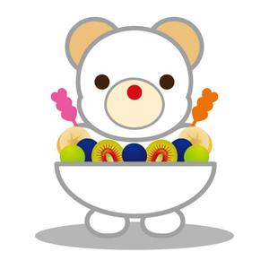 perles de verre (perles_de_verre)さんのカフェで出している氷菓「白熊」の姿をゆるキャラ化してくれる方を募集します！！への提案