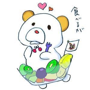 テクニカル魂 ()さんのカフェで出している氷菓「白熊」の姿をゆるキャラ化してくれる方を募集します！！への提案