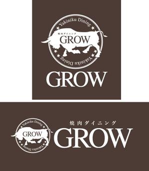 RYURYU_10 (ryuryu-1010)さんの焼肉ダイニング「GROW」の看板への提案
