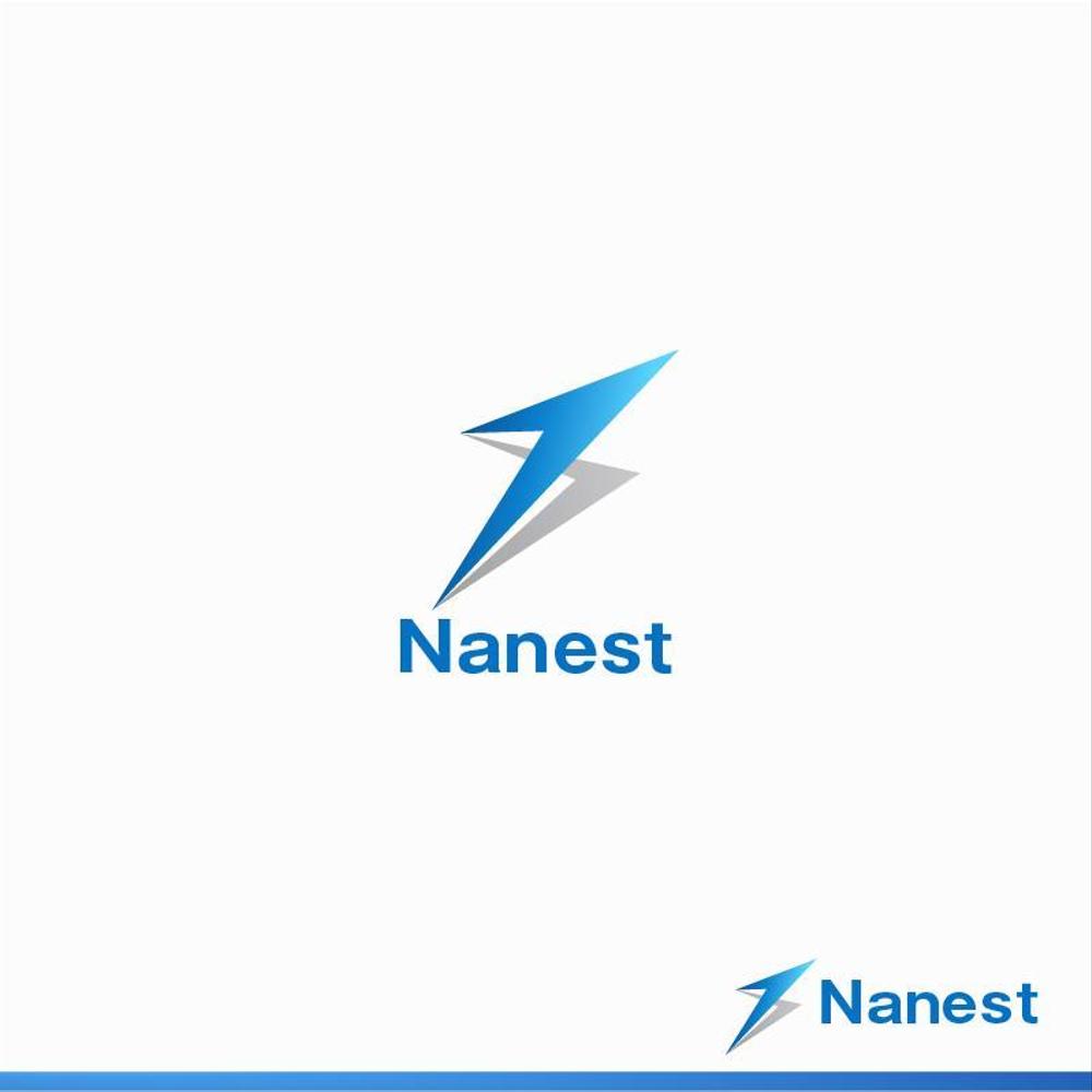 新会社「Nanest」のロゴ作成