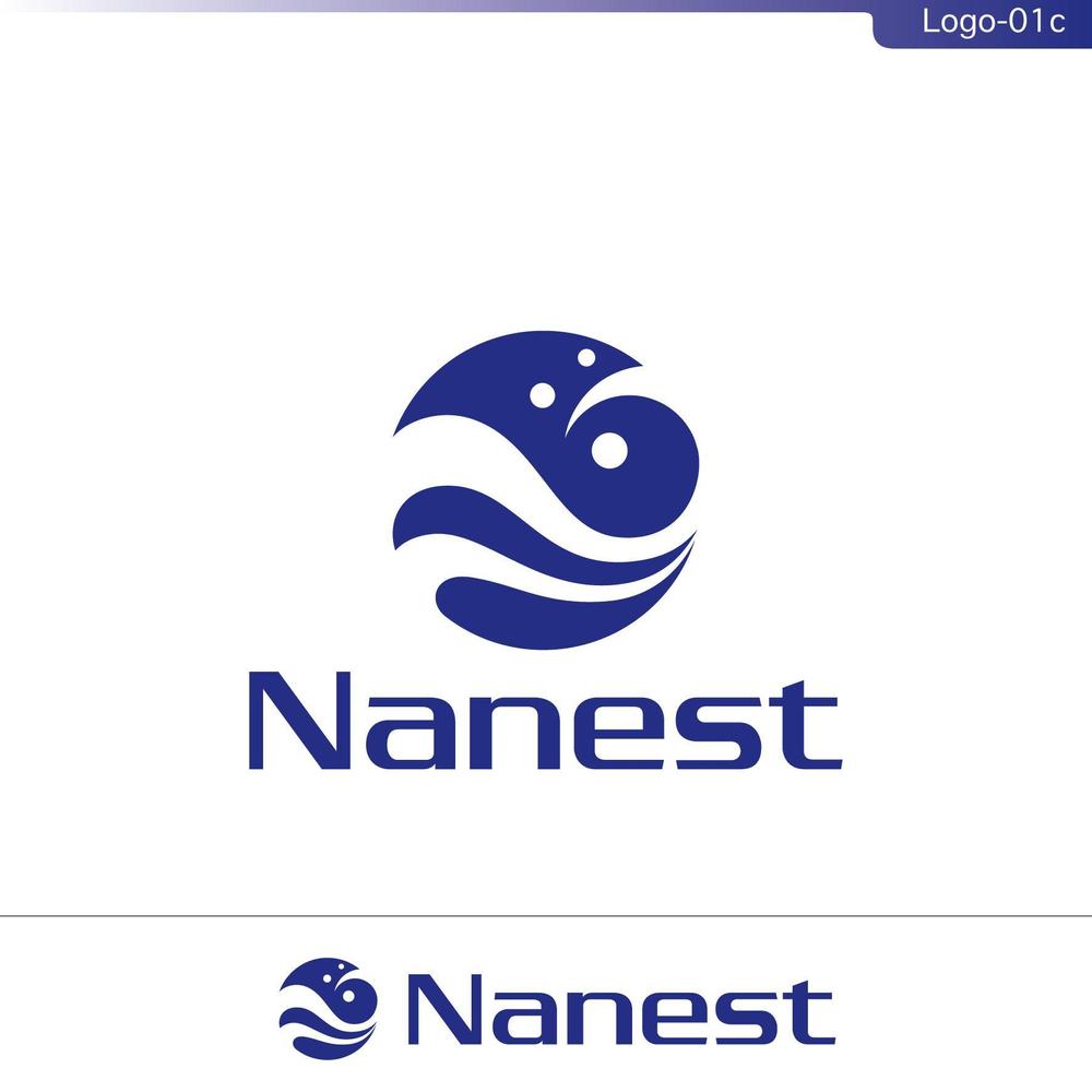 新会社「Nanest」のロゴ作成