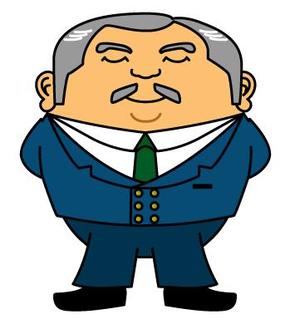 てらまさ (abava225)さんのＰＲＥＳＩＤＥＮＴ　ＮＡＶＩ　社長ポータルサイトの社長キャラクターへの提案