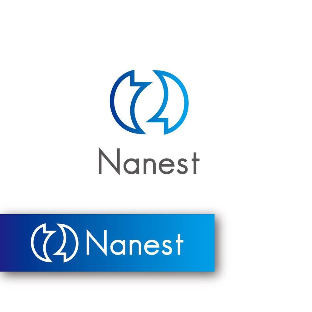 新会社「Nanest」のロゴ作成