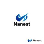 smileblueさんの新会社「Nanest」のロゴ作成への提案