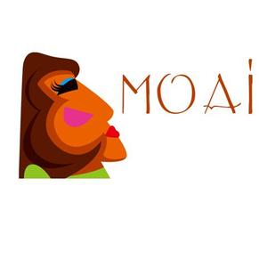 kiara_rpm ()さんの雑貨ショップ　「モアイ」のロゴへの提案