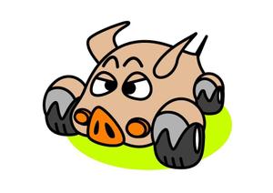 kyotan (kyo19666911)さんのドライブ×豚（ブー）を組み合わせたイメージキャラクター「ドライブゥ」のキャラクターデザインへの提案