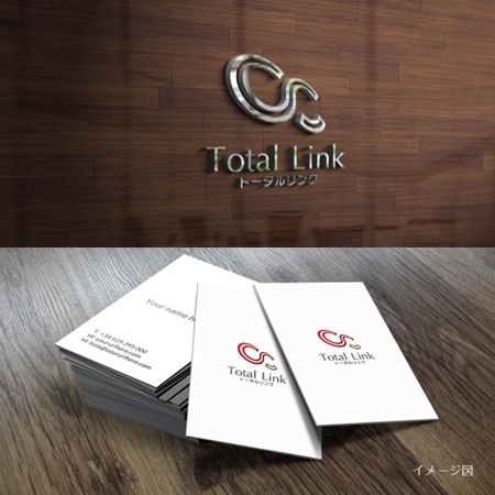 coco design (tomotin)さんの新会社「Total Link」WEBサイト運営業のロゴへの提案