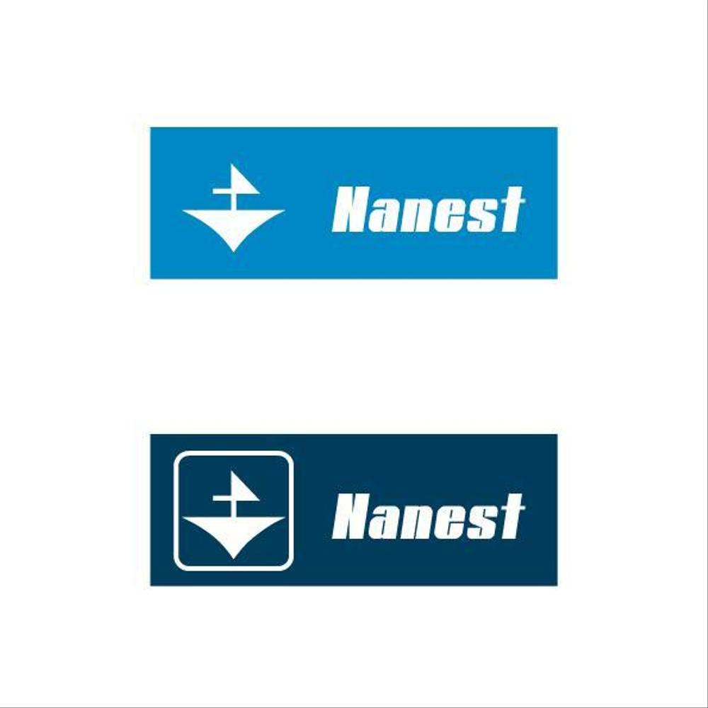 新会社「Nanest」のロゴ作成