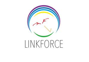 onefloor15 ()さんの広告代理店「リンクフォース」の会社ロゴ作成への提案