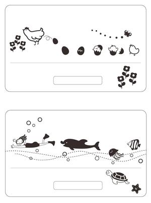 キムラマキコ (makiran)さんのウォールステッカー（壁や家具に貼る）のモダンなデザインへの提案