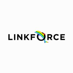 designdesign (designdesign)さんの広告代理店「リンクフォース」の会社ロゴ作成への提案