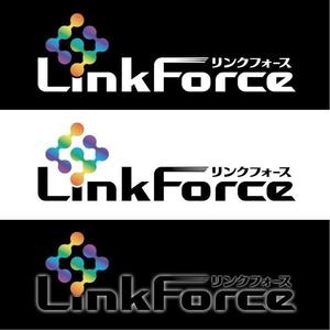 gaikuma (gaikuma)さんの広告代理店「リンクフォース」の会社ロゴ作成への提案