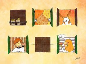 ゆん (cocoiro3)さんの イベント用DMのイラスト制作への提案