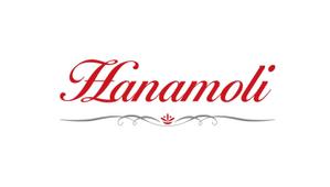 emi (Emiko)さんの女性向けアパレルブランド「Hanamoli」のロゴへの提案