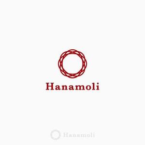 san_graphicさんの女性向けアパレルブランド「Hanamoli」のロゴへの提案