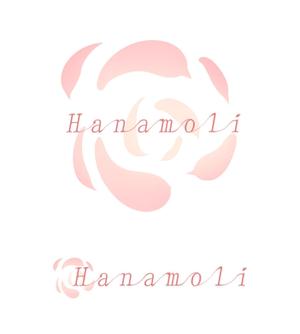 さんの女性向けアパレルブランド「Hanamoli」のロゴへの提案