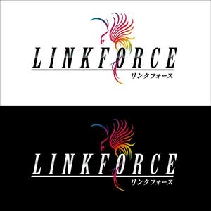 masa07070 (masa07070)さんの広告代理店「リンクフォース」の会社ロゴ作成への提案
