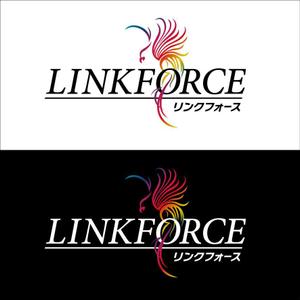 masa07070 (masa07070)さんの広告代理店「リンクフォース」の会社ロゴ作成への提案