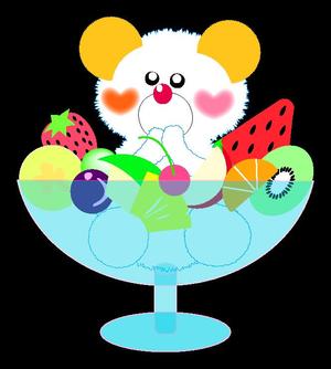 ミチコ (the_apple_of_love)さんのカフェで出している氷菓「白熊」の姿をゆるキャラ化してくれる方を募集します！！への提案