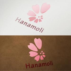 923design (m_suzuki_design)さんの女性向けアパレルブランド「Hanamoli」のロゴへの提案