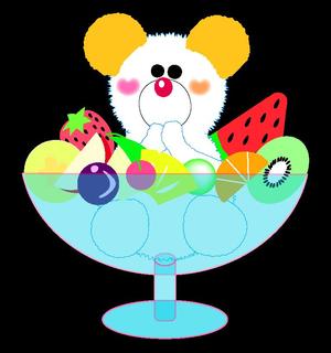 ミチコ (the_apple_of_love)さんのカフェで出している氷菓「白熊」の姿をゆるキャラ化してくれる方を募集します！！への提案