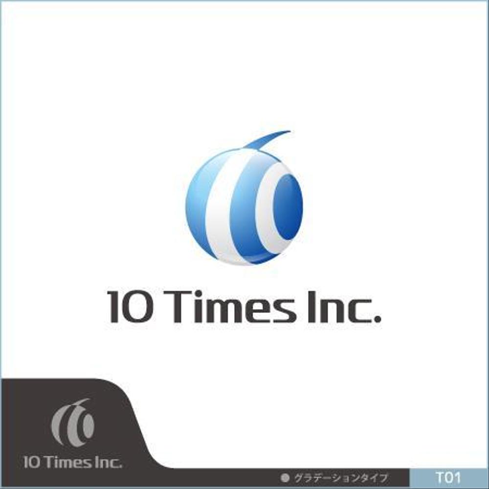 教育系 通販企業のコーポレイトサイト「10 Times Inc.」のロゴ