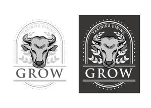 TANDY (mobstyley)さんの焼肉ダイニング「GROW」の看板への提案