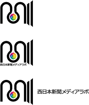 石原都 (groundhead)さんのWEB・映像制作会社「西日本新聞メディアラボ」の社名ロゴ制作への提案