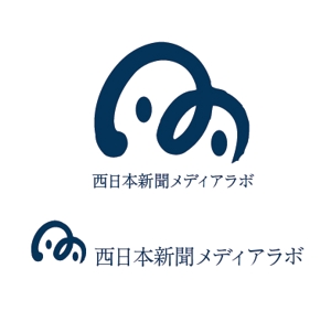 naka6 (56626)さんのWEB・映像制作会社「西日本新聞メディアラボ」の社名ロゴ制作への提案