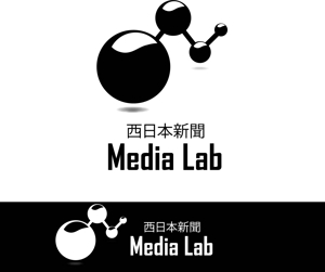 easel (easel)さんのWEB・映像制作会社「西日本新聞メディアラボ」の社名ロゴ制作への提案