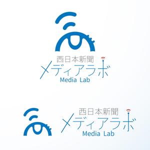 masa (masa_2go)さんのWEB・映像制作会社「西日本新聞メディアラボ」の社名ロゴ制作への提案