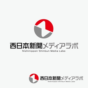atomgra (atomgra)さんのWEB・映像制作会社「西日本新聞メディアラボ」の社名ロゴ制作への提案