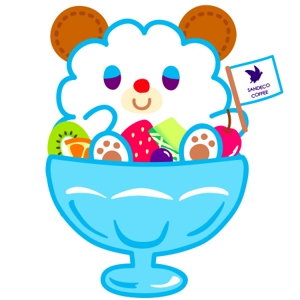 uetomo (uetomo)さんのカフェで出している氷菓「白熊」の姿をゆるキャラ化してくれる方を募集します！！への提案