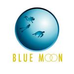 warakuさんのダイビングショップ「ＢＬＵＥ　ＭＯＯＮ」のロゴへの提案