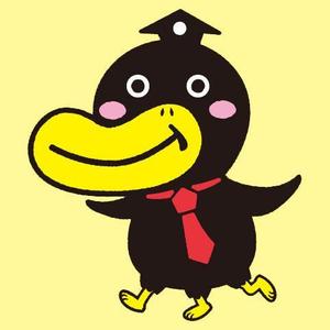 むー太郎 (mu--)さんのカラス（八咫烏）のキャラクターデザインへの提案