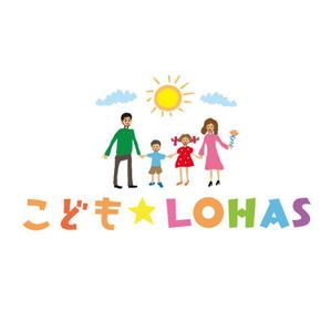 Mai Green (MGreen81)さんの育児中のママ向け自然育児情報サイト「こども☆LOHAS」のロゴへの提案