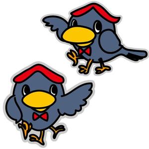 テスコ (tesco0824)さんのカラス（八咫烏）のキャラクターデザインへの提案