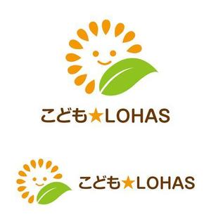 waami01 (waami01)さんの育児中のママ向け自然育児情報サイト「こども☆LOHAS」のロゴへの提案