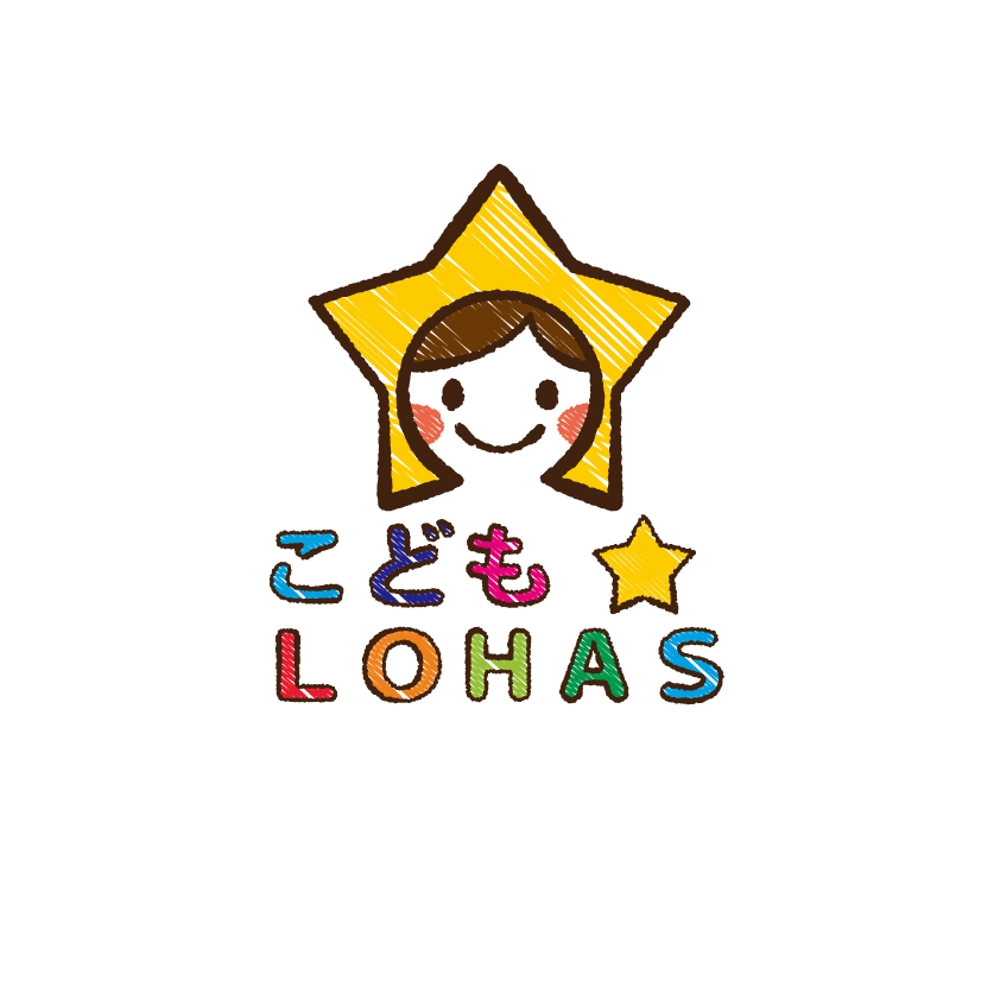 育児中のママ向け自然育児情報サイト「こども☆LOHAS」のロゴ
